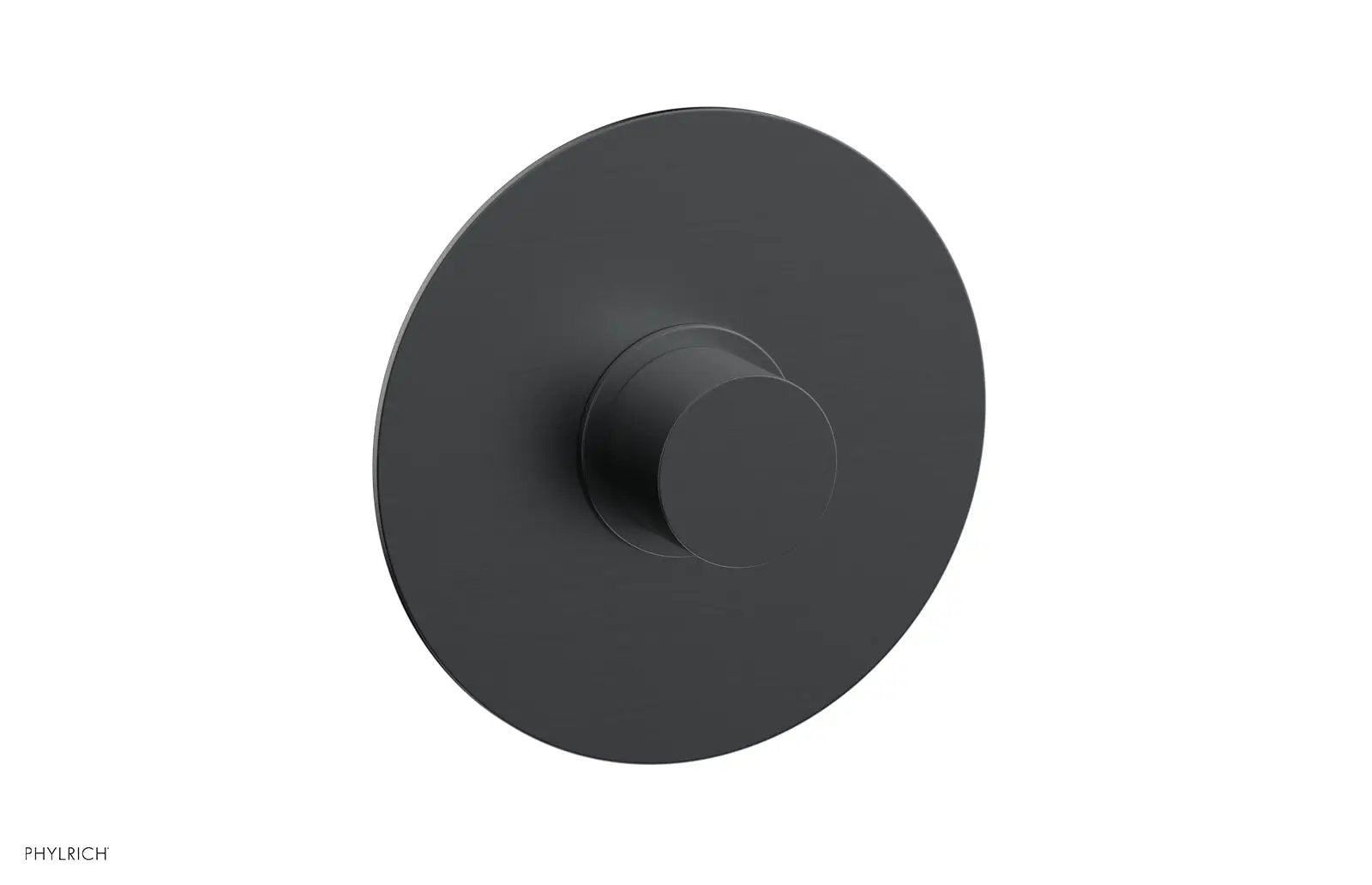 Phylrich BASIC II Pressure Balance Round Shower Plate & Handle Trim, Smooth Handle by Phylrich