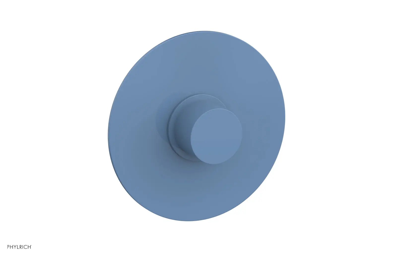 Phylrich BASIC II 3/4" Thermostatic Round Shower Trim, Smooth Handle by Phylrich