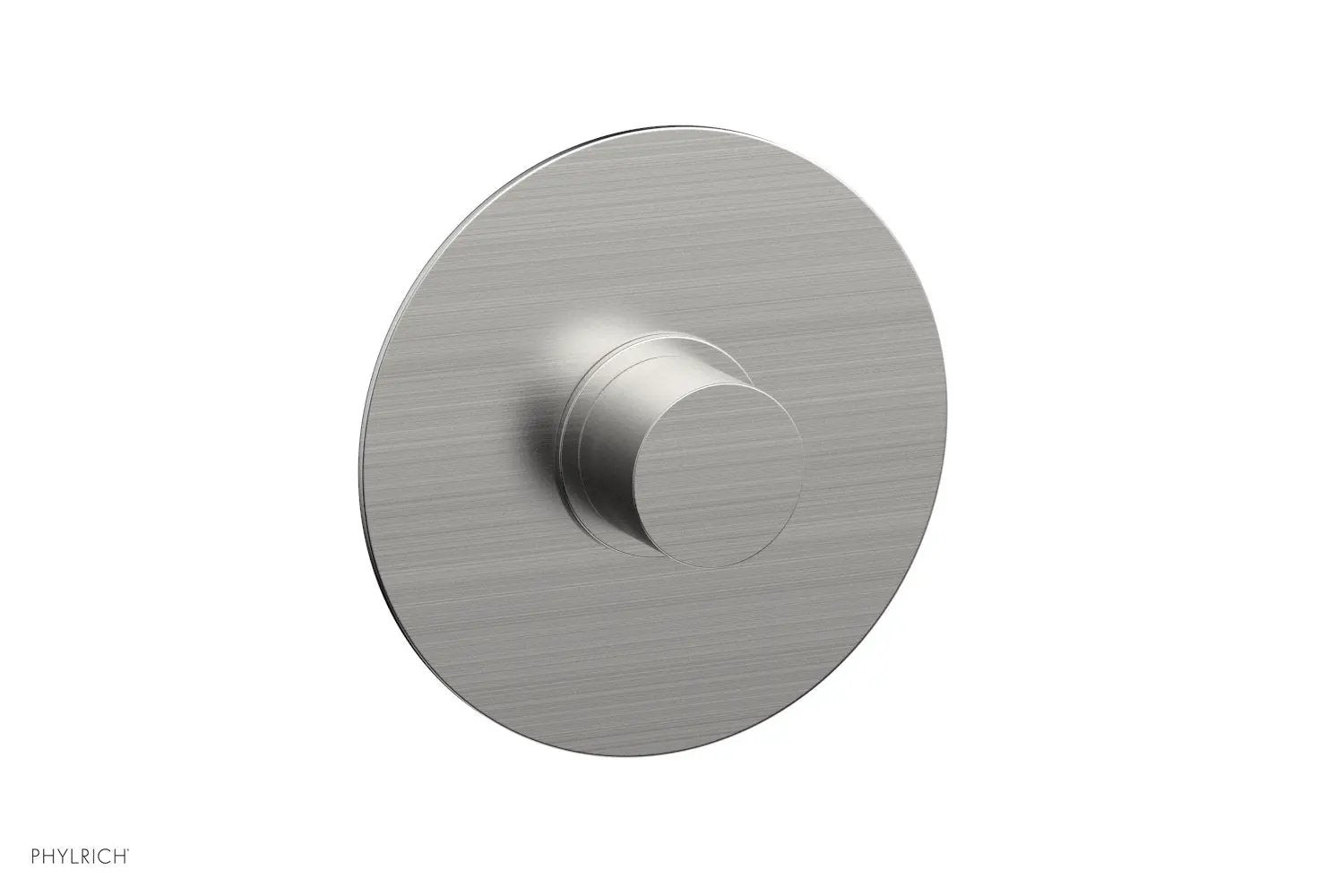 Phylrich BASIC II 3/4" Thermostatic Round Shower Trim, Smooth Handle by Phylrich
