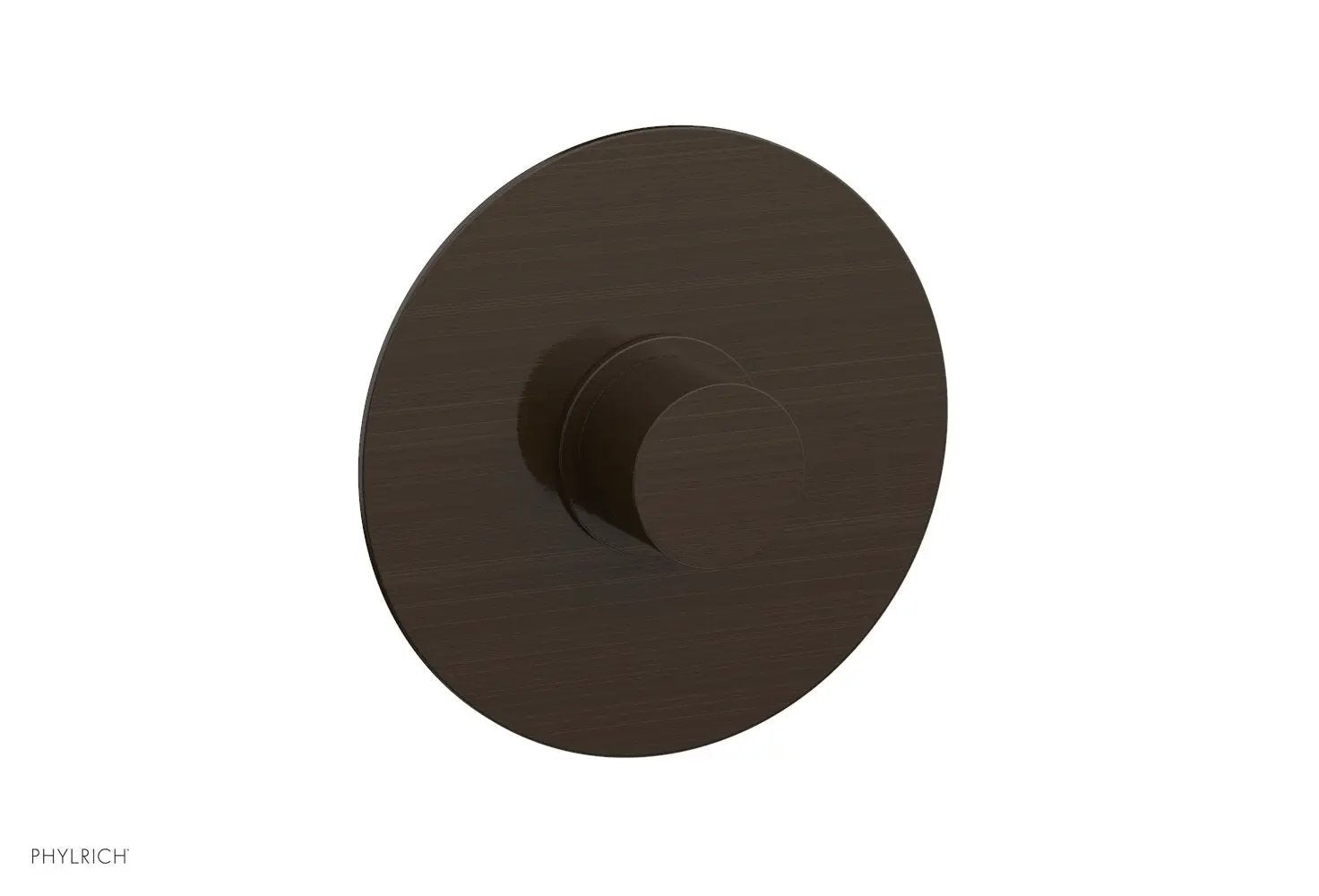Phylrich BASIC II Pressure Balance Round Shower Plate & Handle Trim, Smooth Handle by Phylrich