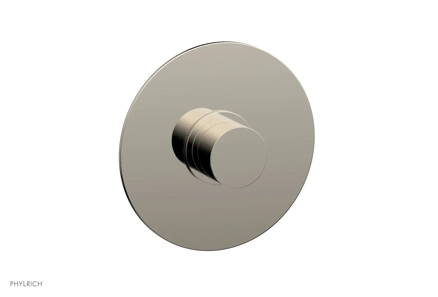 Phylrich BASIC II 3/4" Thermostatic Round Shower Trim, Smooth Handle by Phylrich