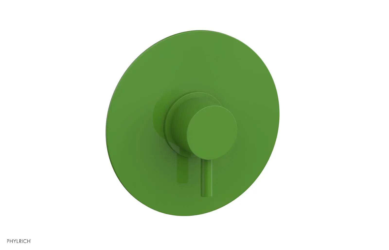 Phylrich BASIC II Pressure Balance Round Shower Plate & Handle Trim, Lever Handle by Phylrich