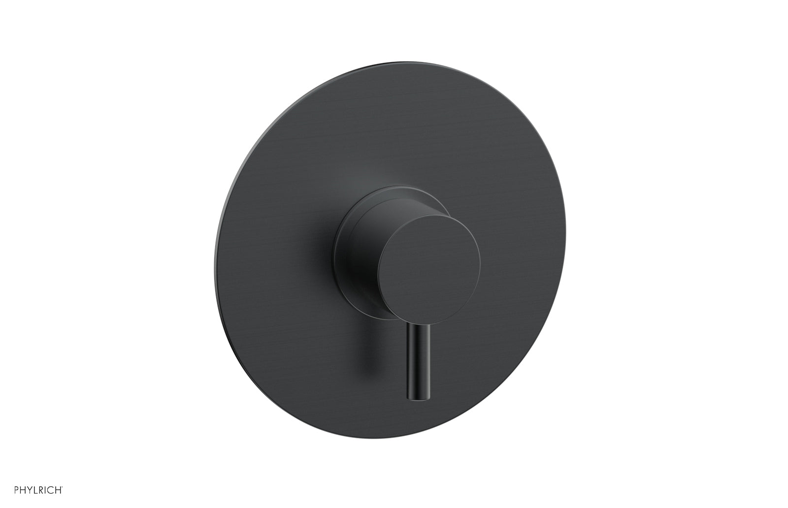 Phylrich BASIC II Pressure Balance Round Shower Plate & Handle Trim, Lever Handle