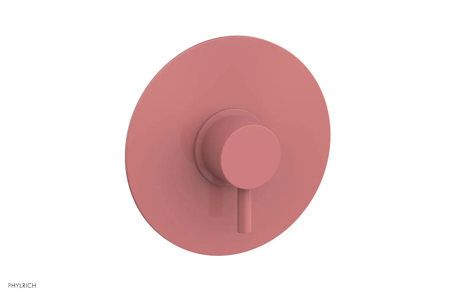 Phylrich BASIC II Pressure Balance Round Shower Plate & Handle Trim, Lever Handle by Phylrich