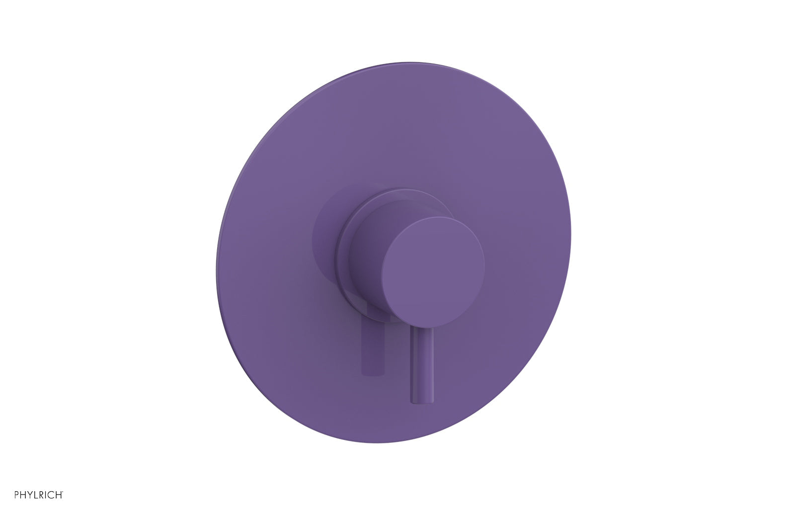 Phylrich BASIC II 3/4" Thermostatic Round Shower Trim, Lever Handle