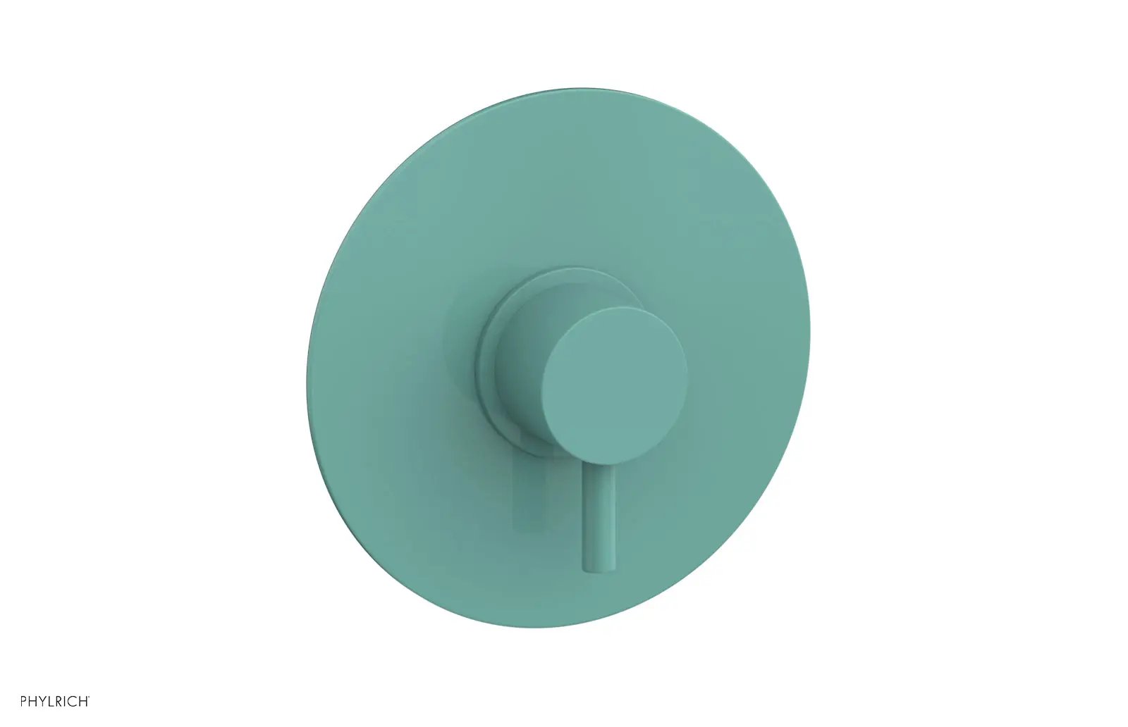 Phylrich BASIC II Pressure Balance Round Shower Plate & Handle Trim, Lever Handle by Phylrich