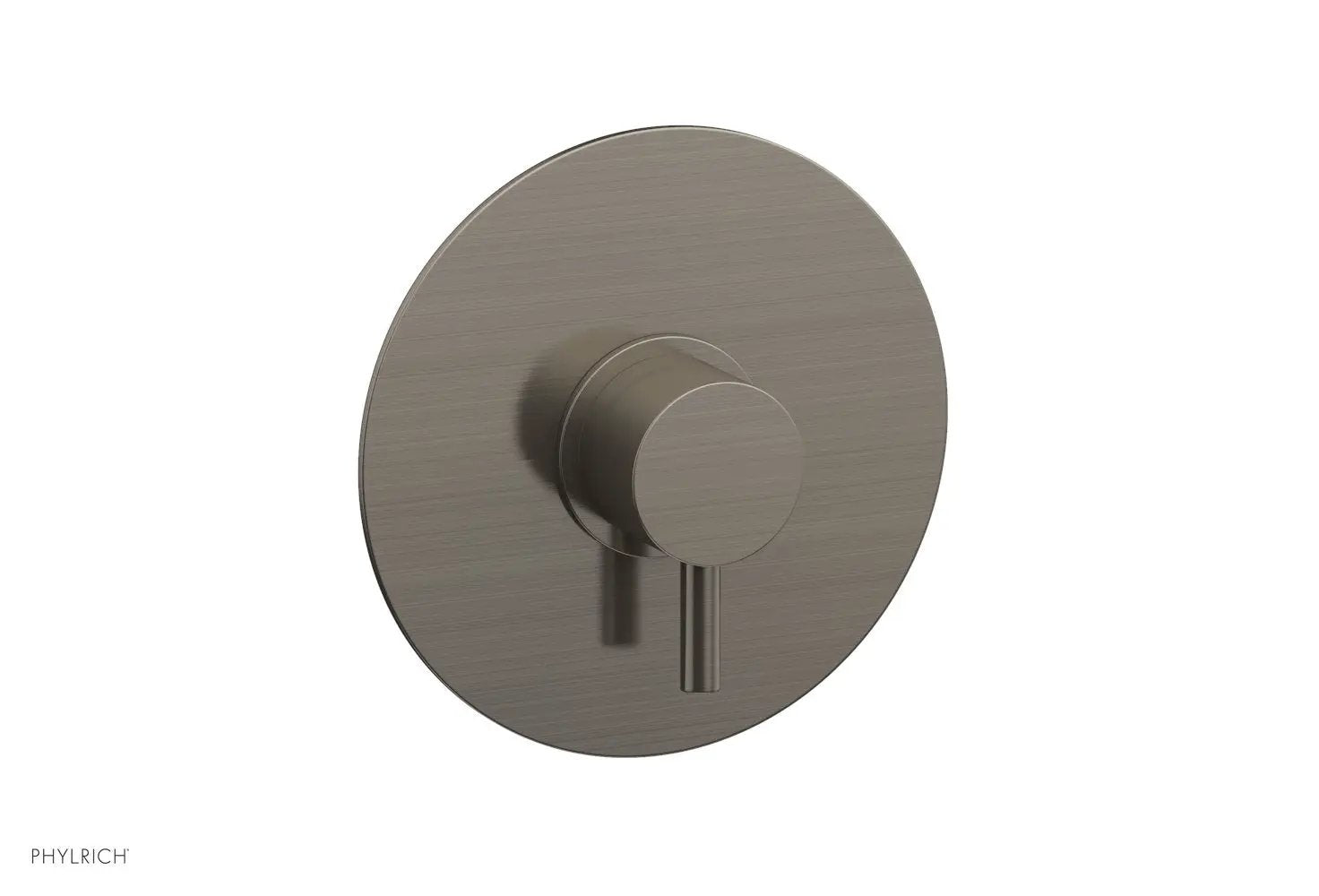 Phylrich BASIC II Pressure Balance Round Shower Plate & Handle Trim, Lever Handle by Phylrich
