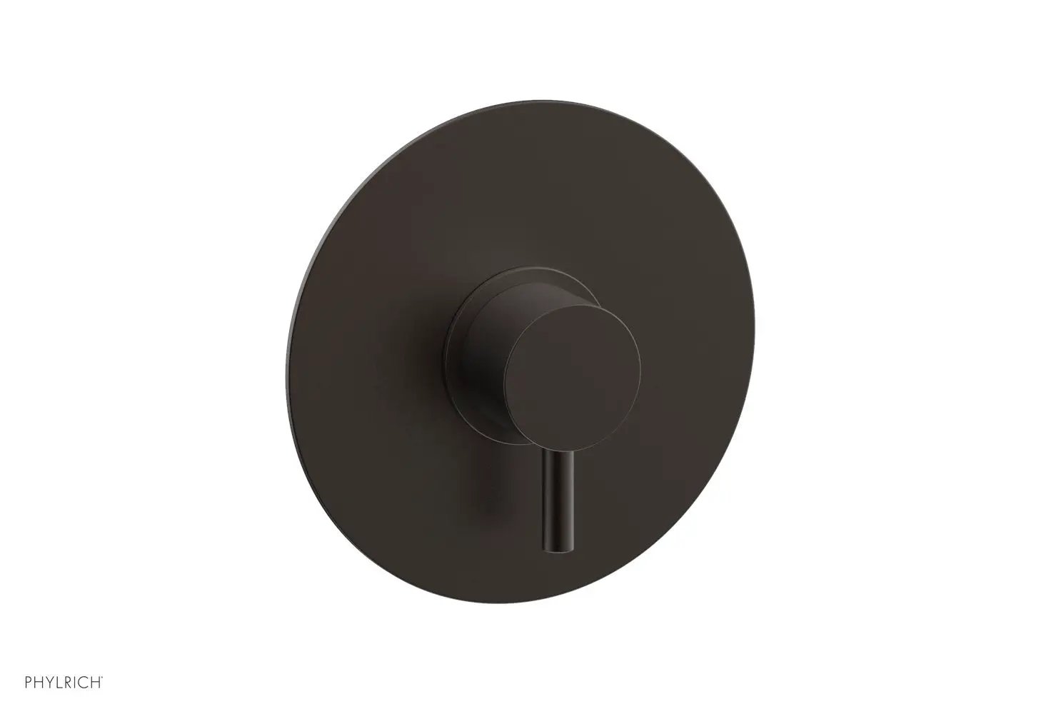 Phylrich BASIC II 3/4" Thermostatic Round Shower Trim, Lever Handle by Phylrich