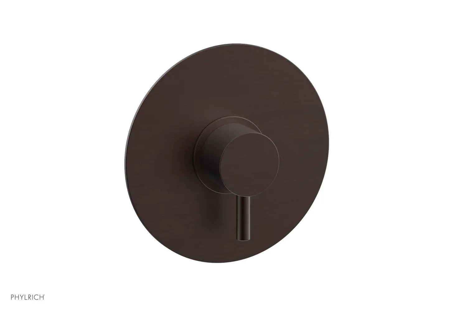 Phylrich BASIC II 3/4" Thermostatic Round Shower Trim, Lever Handle by Phylrich