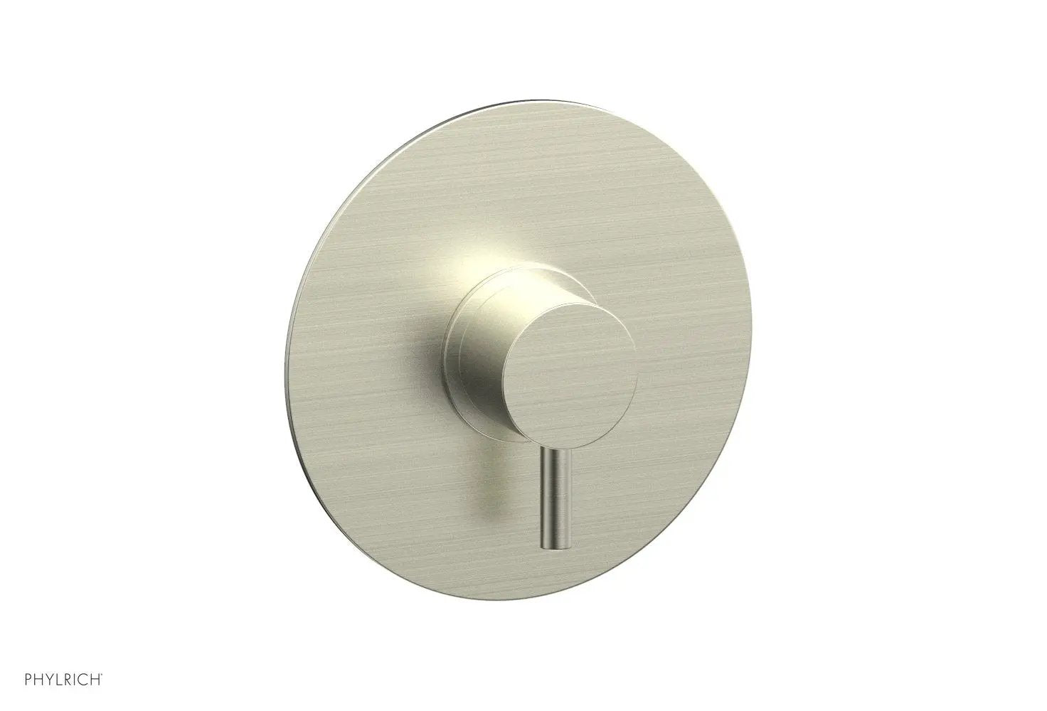 Phylrich BASIC II Pressure Balance Round Shower Plate & Handle Trim, Lever Handle by Phylrich