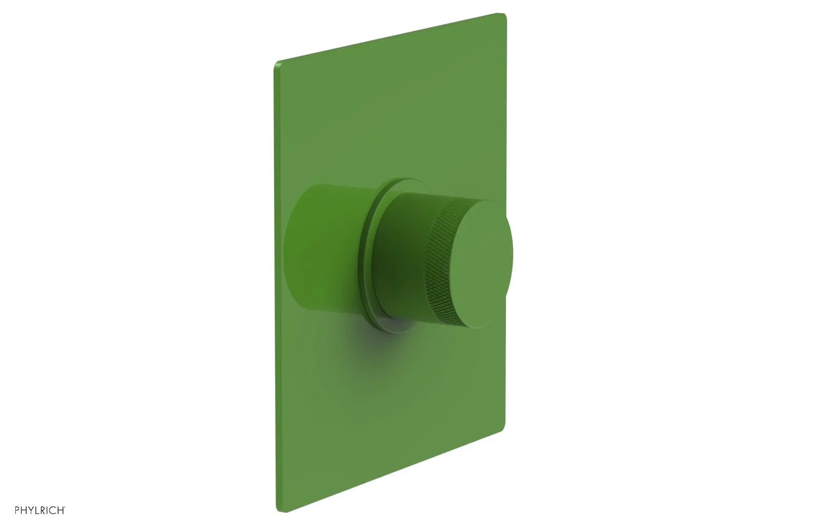 Phylrich BASIC II Pressure Balance Square Shower Plate & Knurled Handle Trim by Phylrich