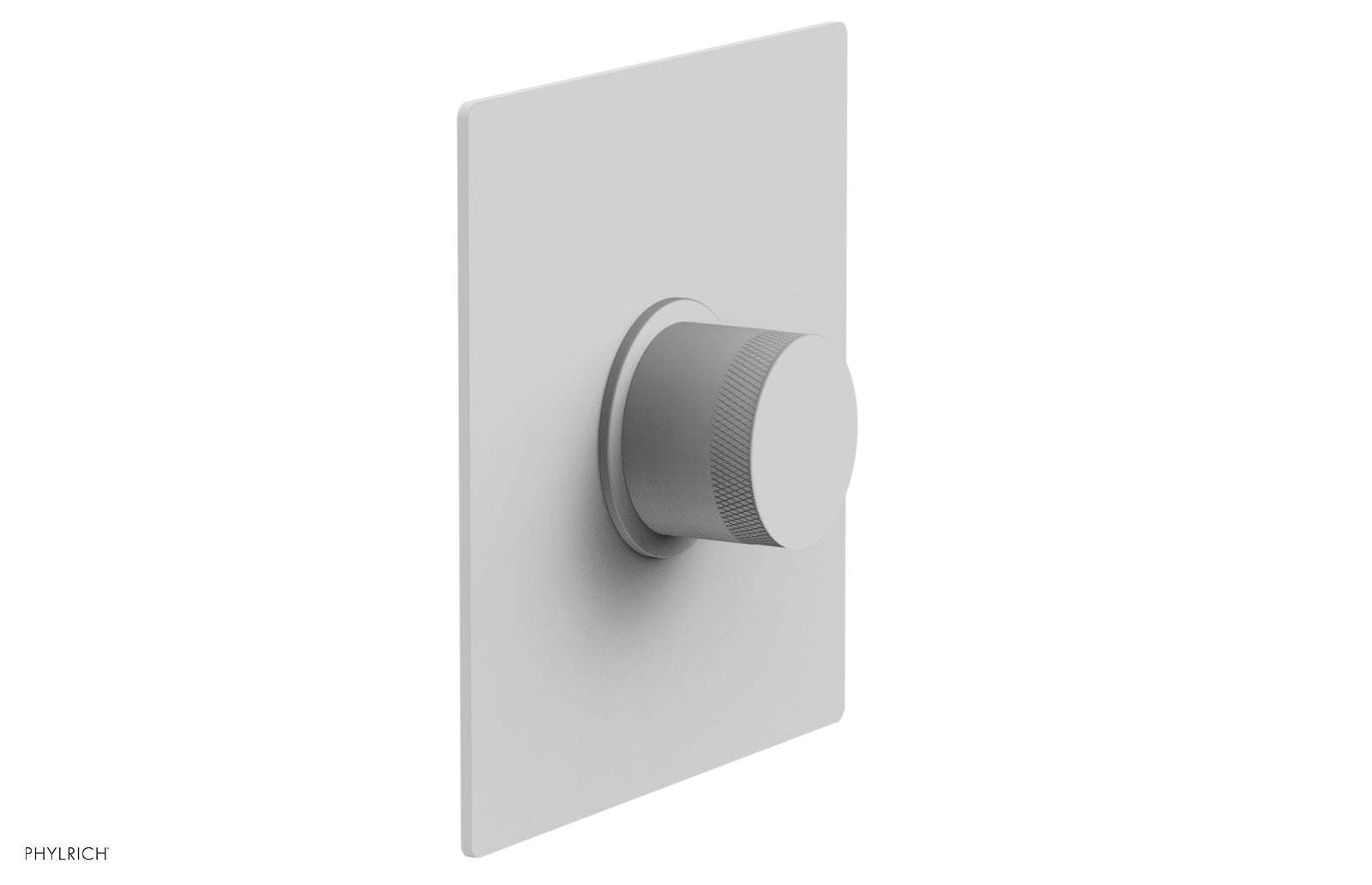 Phylrich BASIC II Pressure Balance Square Shower Plate & Knurled Handle Trim