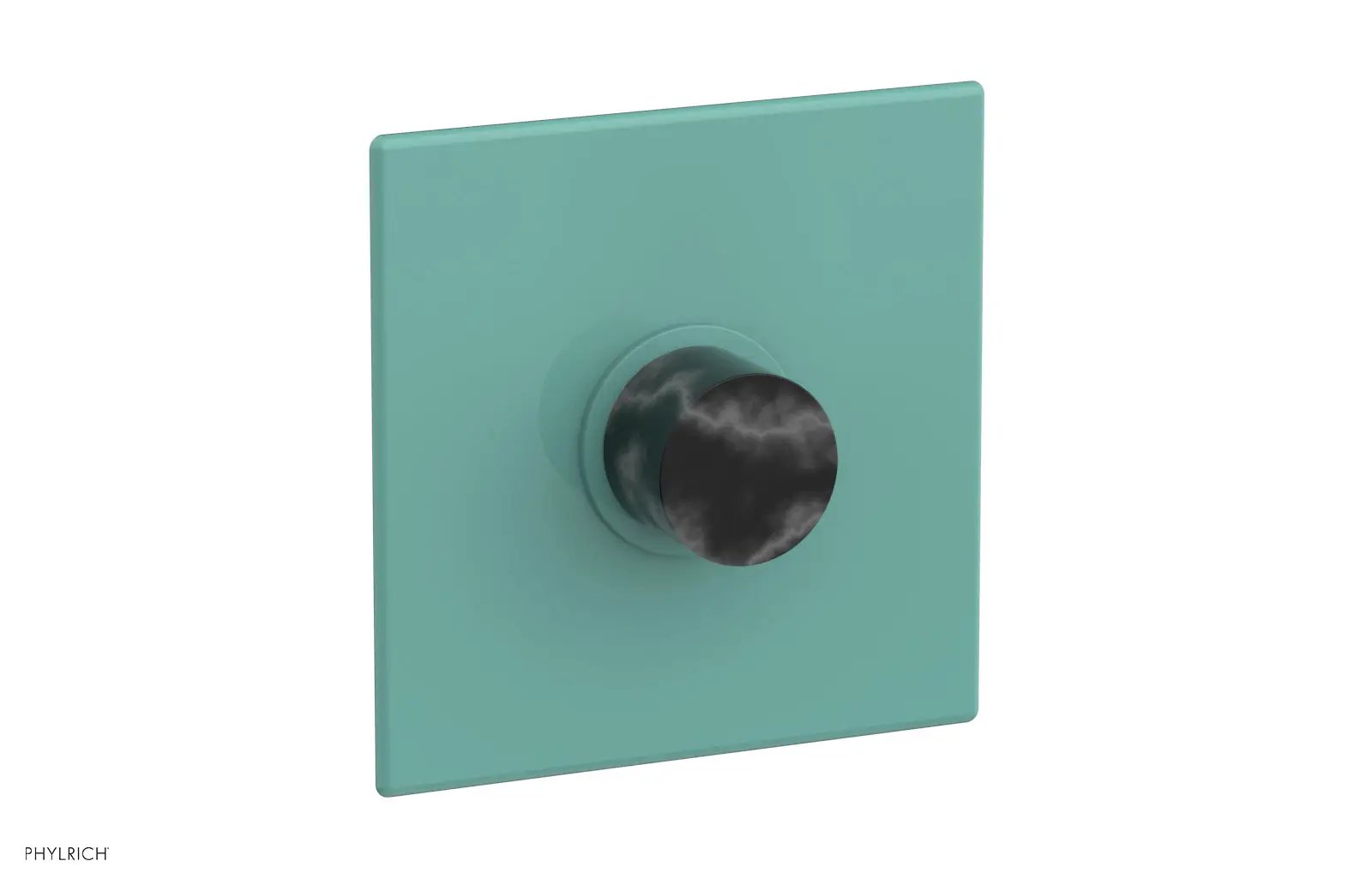 Phylrich BASIC II 3/4" Thermostatic Shower Trim - Black Marble by Phylrich