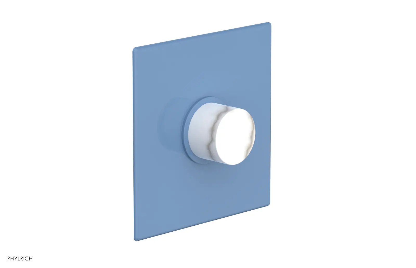 Phylrich BASIC II 3/4" Thermostatic Shower Trim - White Marble by Phylrich