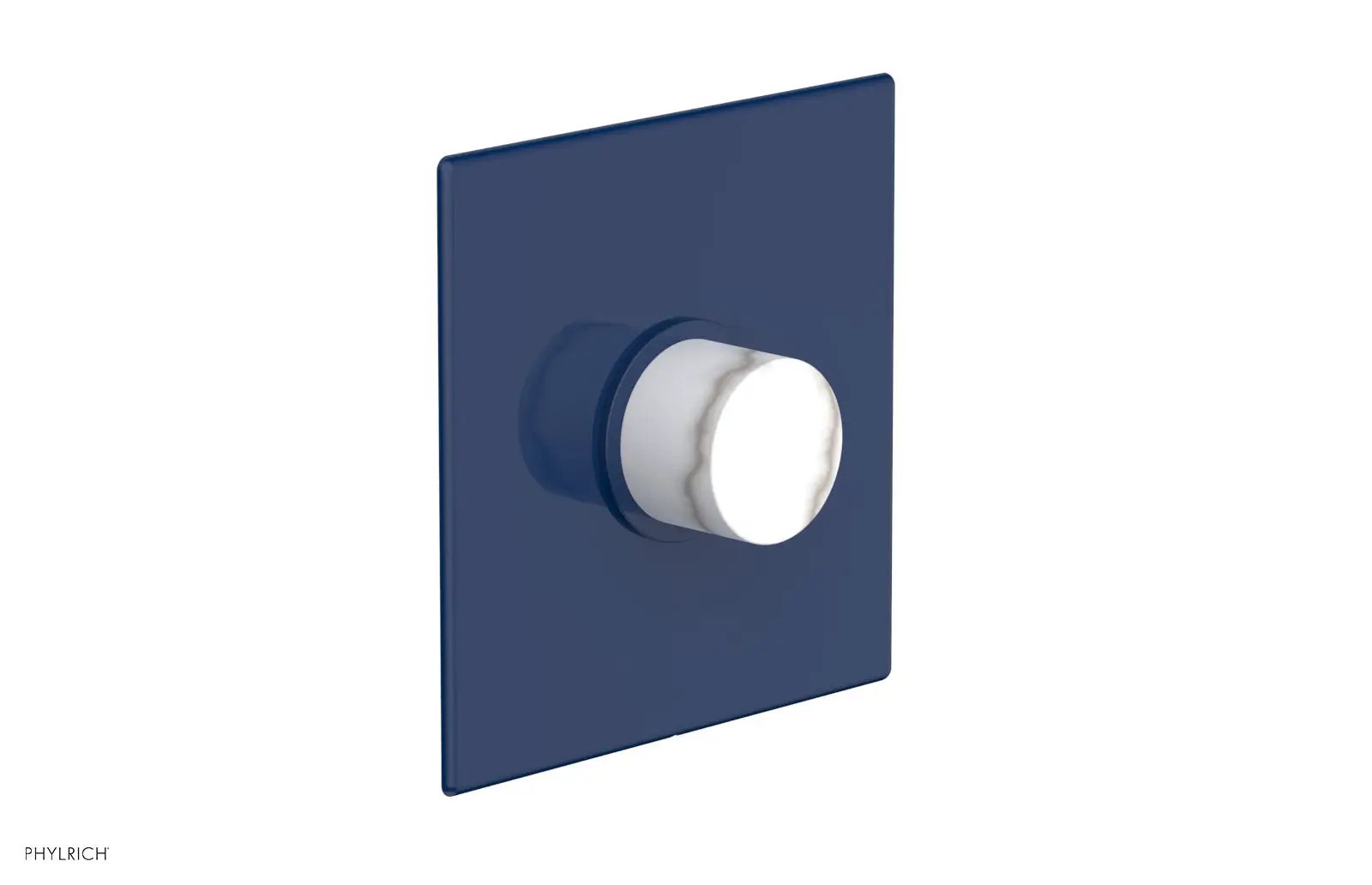 Phylrich BASIC II 3/4" Thermostatic Shower Trim - White Marble by Phylrich