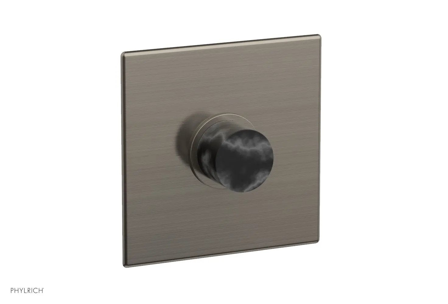 Phylrich BASIC II 3/4" Thermostatic Shower Trim - Black Marble by Phylrich
