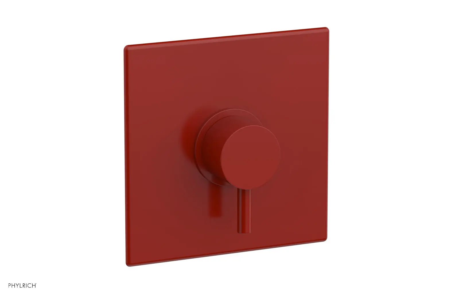 Phylrich BASIC II 3/4" Thermostatic Square Shower Trim, Lever Handle by Phylrich