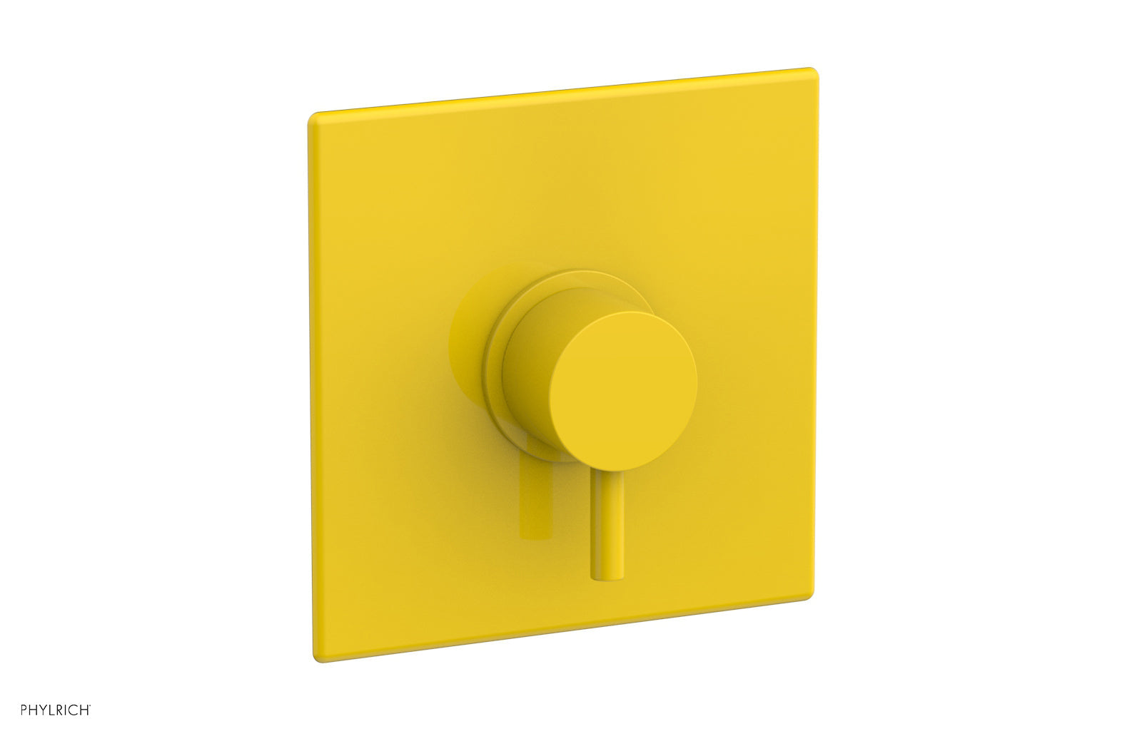 Phylrich BASIC II 3/4" Thermostatic Square Shower Trim, Lever Handle