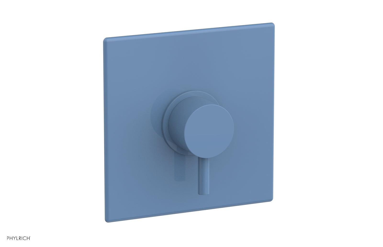 Phylrich BASIC II 3/4" Thermostatic Square Shower Trim, Lever Handle