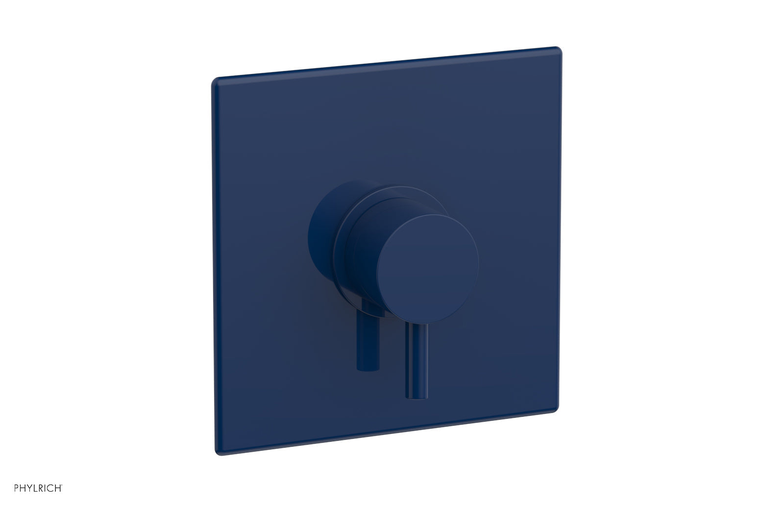 Phylrich BASIC II Pressure Balance Square Shower Plate & Lever Handle Trim