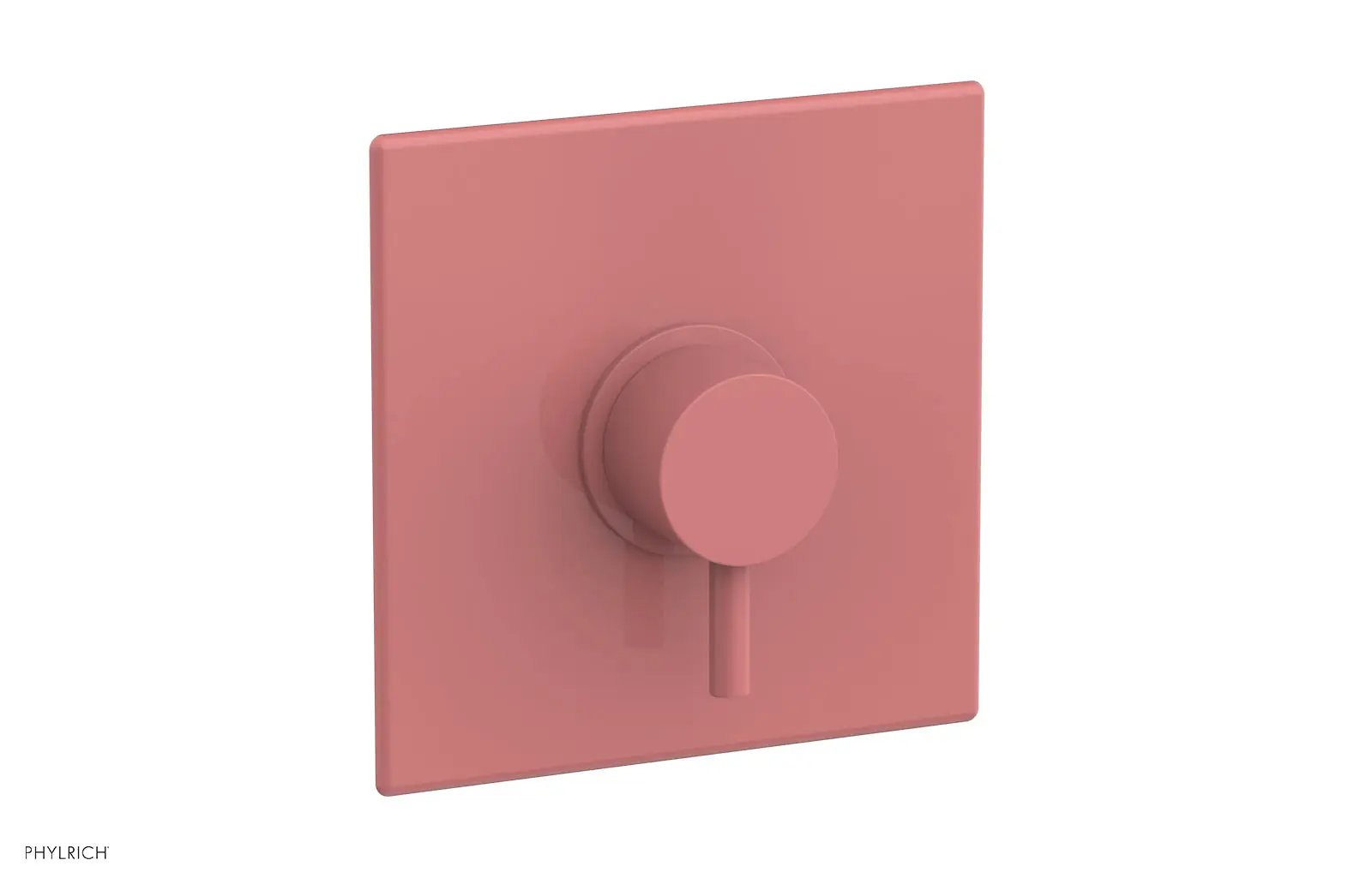 Phylrich BASIC II 1/2" Mini Thermostatic Square Shower Trim Lever Handle by Phylrich