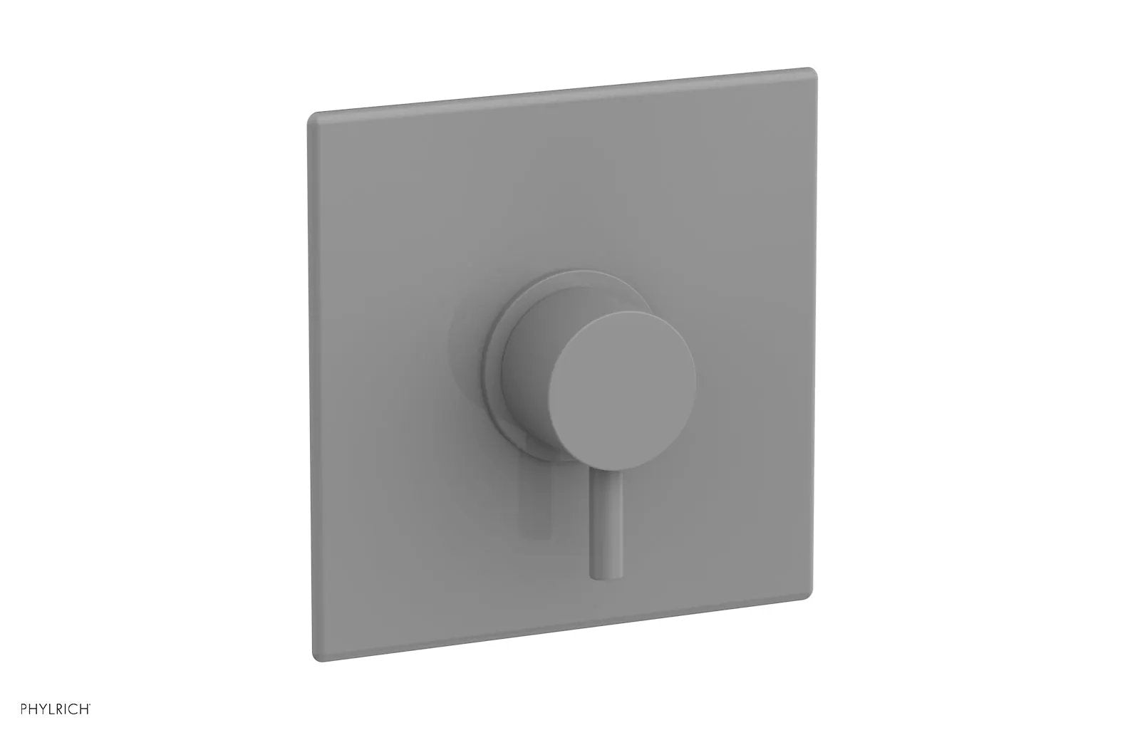 Phylrich BASIC II 3/4" Thermostatic Square Shower Trim, Lever Handle by Phylrich