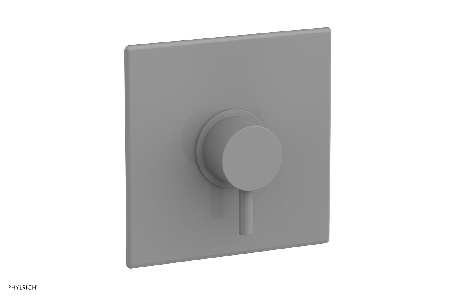 Phylrich BASIC II Pressure Balance Square Shower Plate & Lever Handle Trim by Phylrich