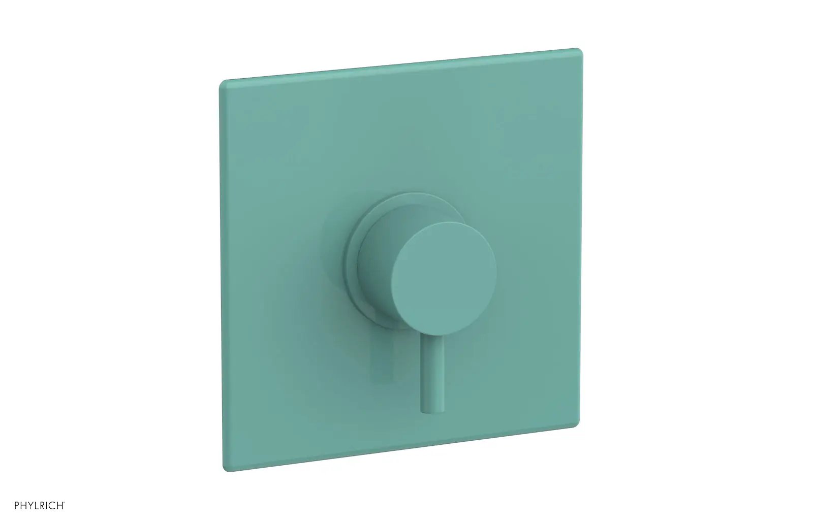 Phylrich BASIC II 1/2" Mini Thermostatic Square Shower Trim Lever Handle by Phylrich