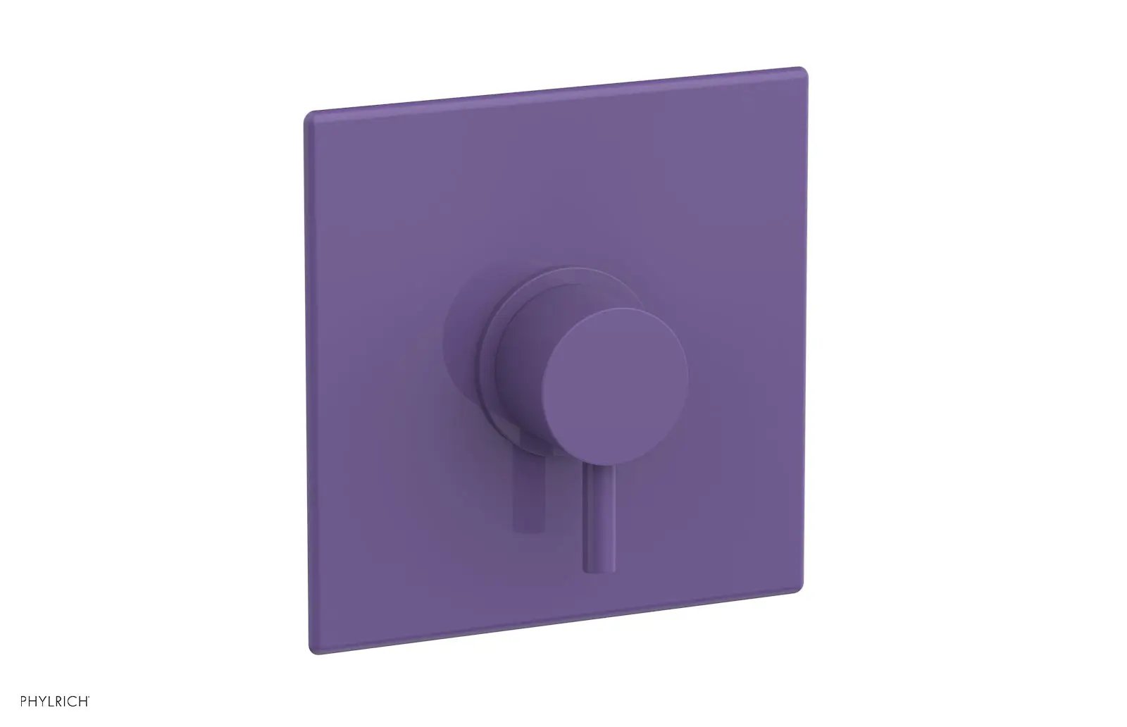 Phylrich BASIC II 3/4" Thermostatic Square Shower Trim, Lever Handle by Phylrich
