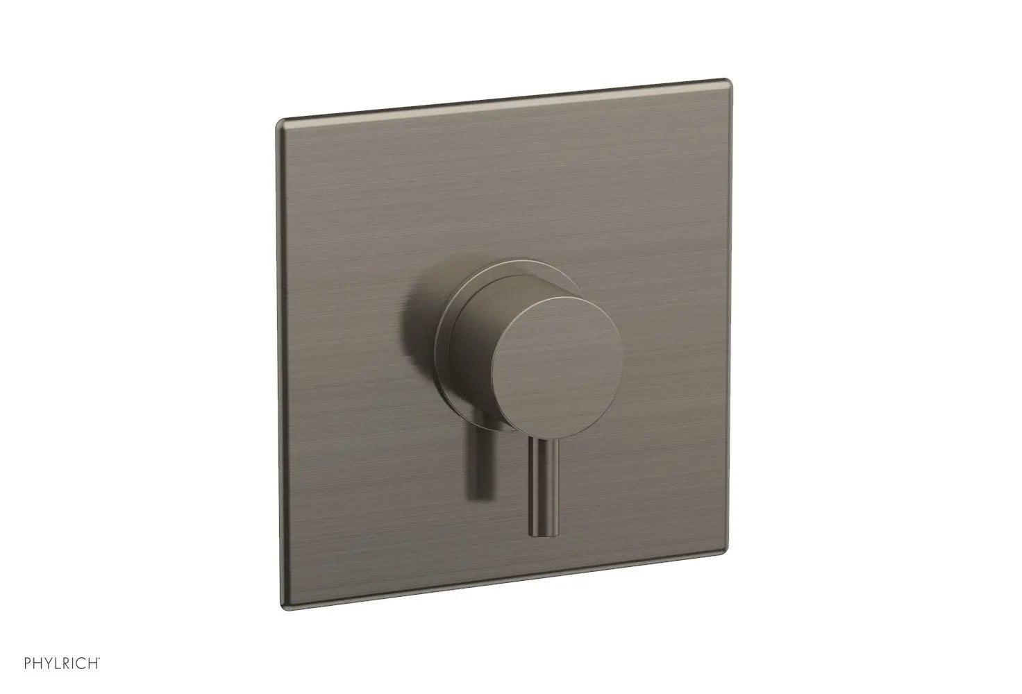 Phylrich BASIC II Pressure Balance Square Shower Plate & Lever Handle Trim by Phylrich