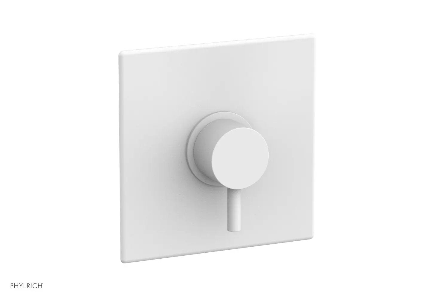 Phylrich BASIC II 3/4" Thermostatic Square Shower Trim, Lever Handle by Phylrich