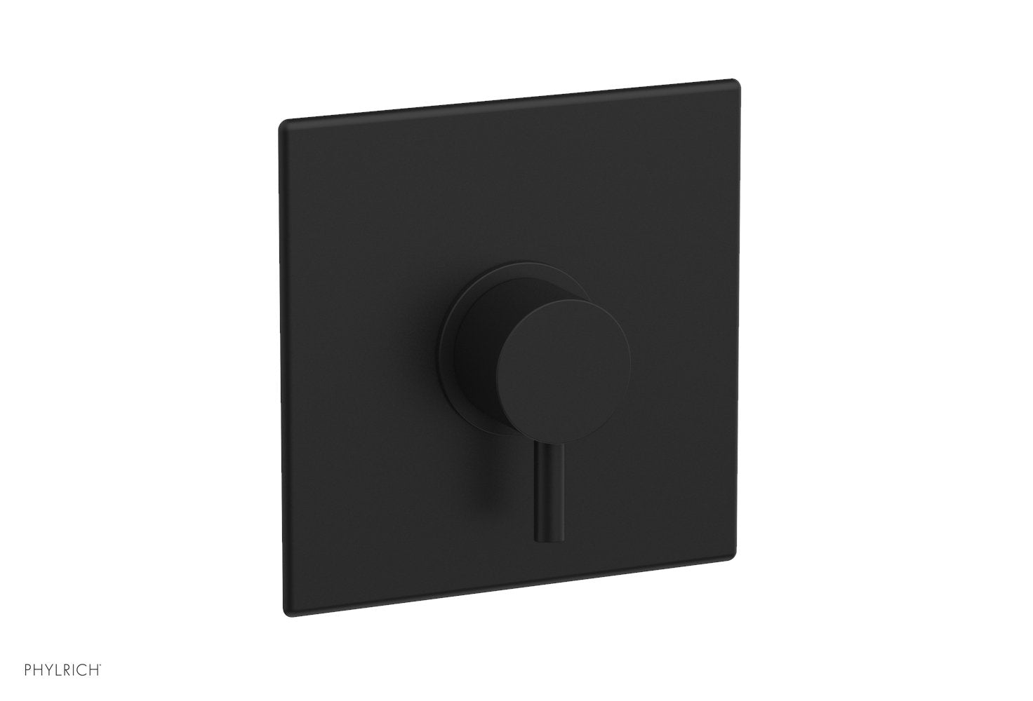 Phylrich BASIC II 3/4" Thermostatic Square Shower Trim, Lever Handle