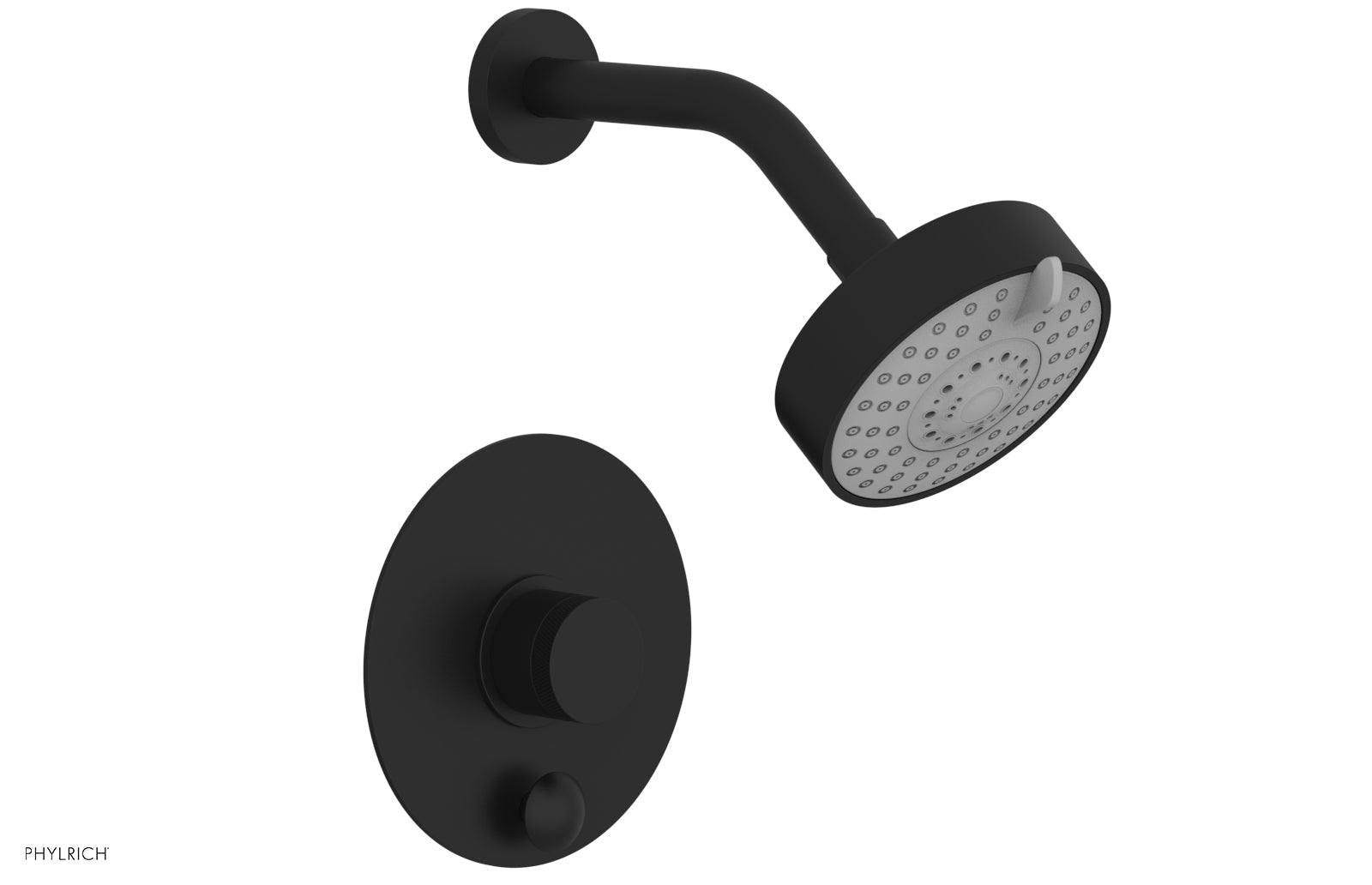 Phylrich BASIC II Pressure Balance Shower and Diverter Set (Less Spout)