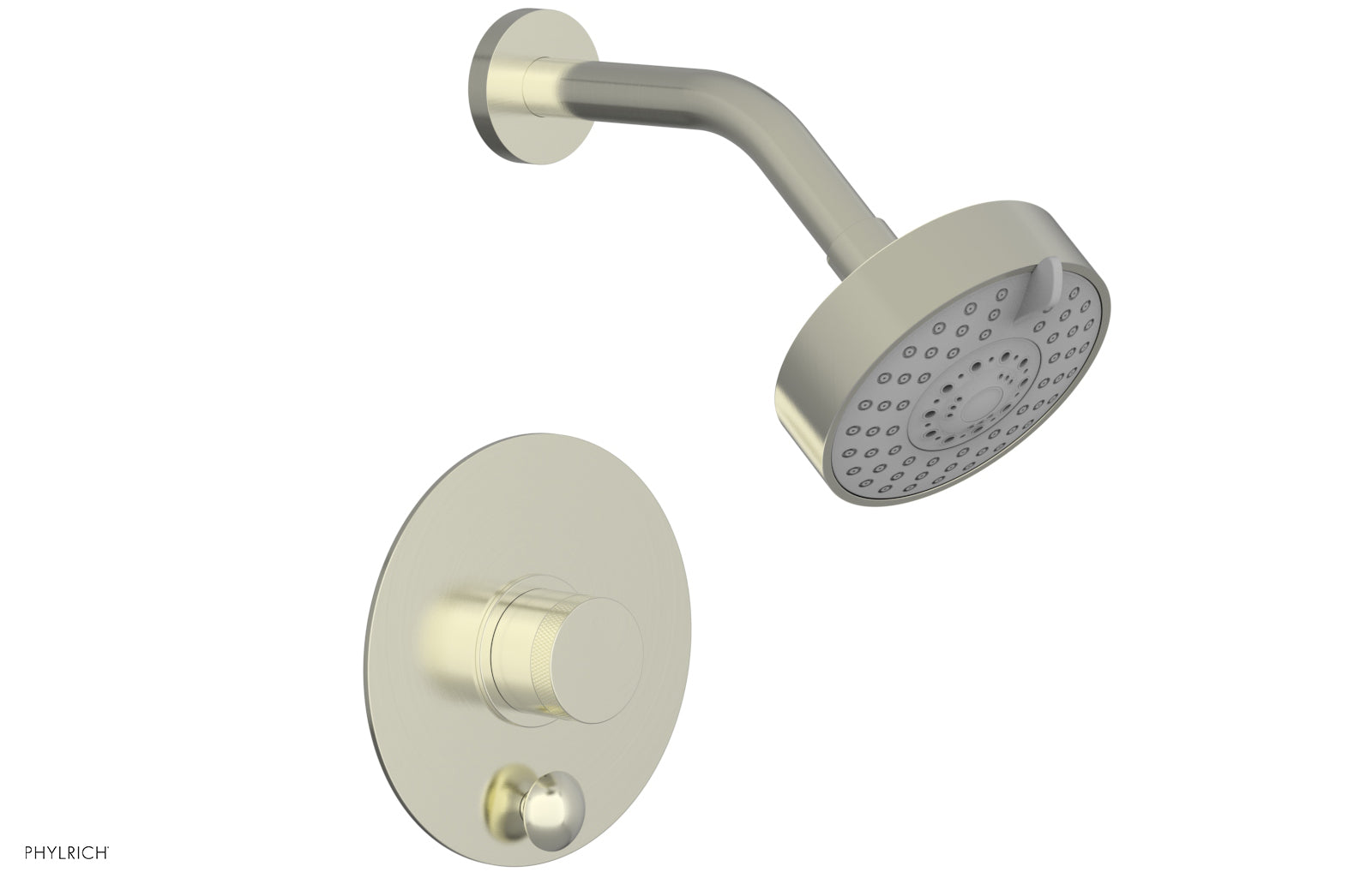 Phylrich BASIC II Pressure Balance Shower and Diverter Set (Less Spout)