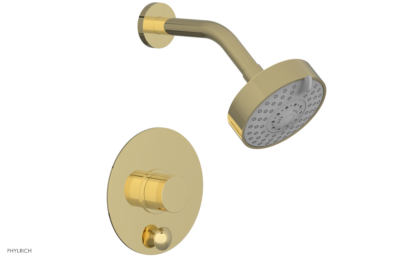 Phylrich BASIC II Pressure Balance Shower and Diverter Set (Less Spout)