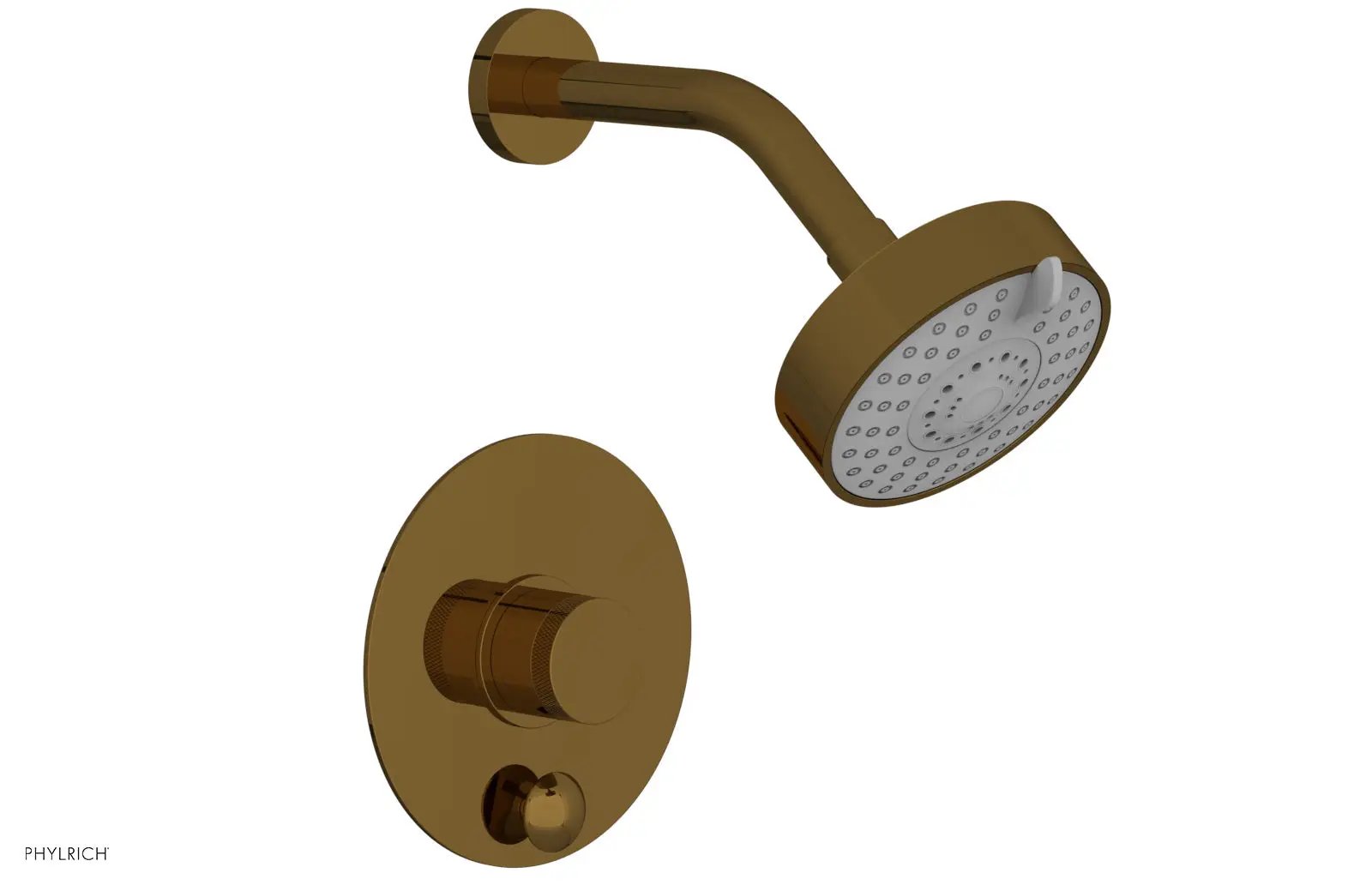 Phylrich BASIC II Pressure Balance Shower and Diverter Set (Less Spout) by Phylrich