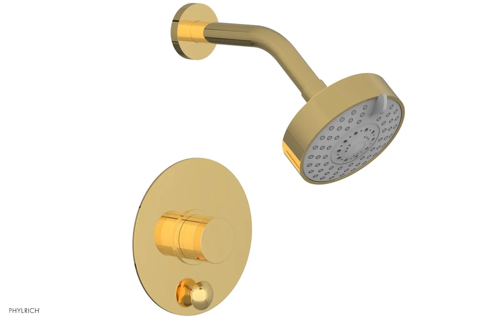 Phylrich BASIC II Pressure Balance Shower and Diverter Set (Less Spout) by Phylrich