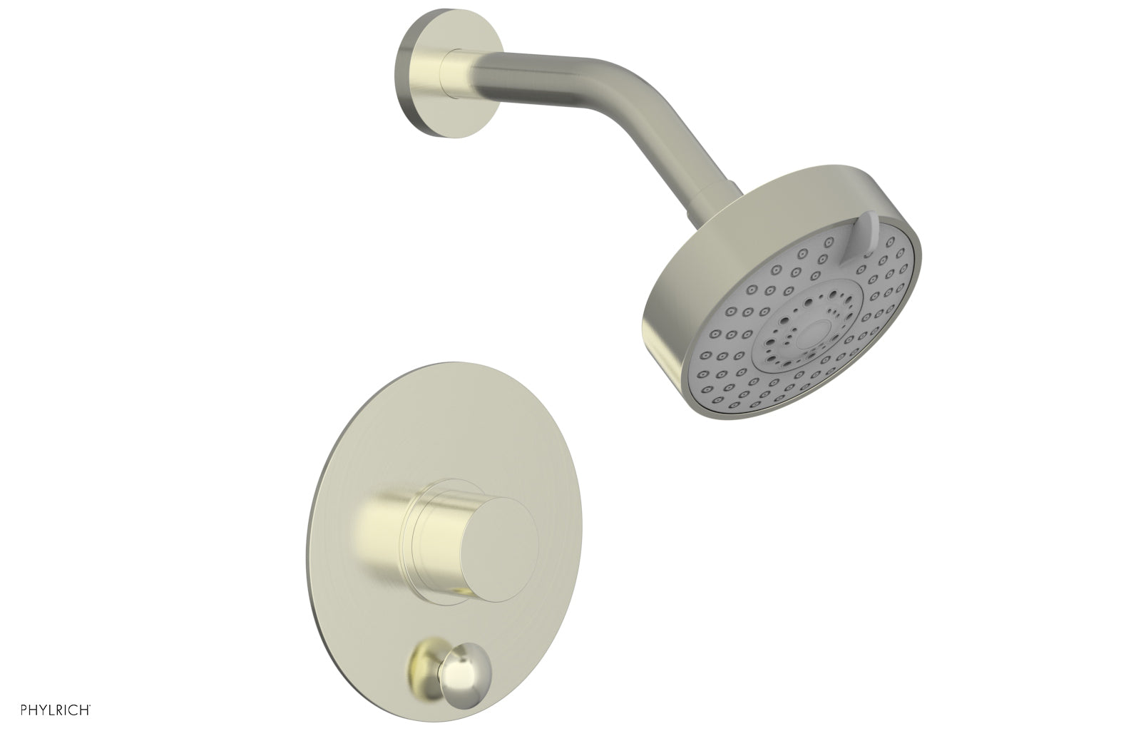 Phylrich BASIC II Pressure Balance Shower and Diverter Set (Less Spout)