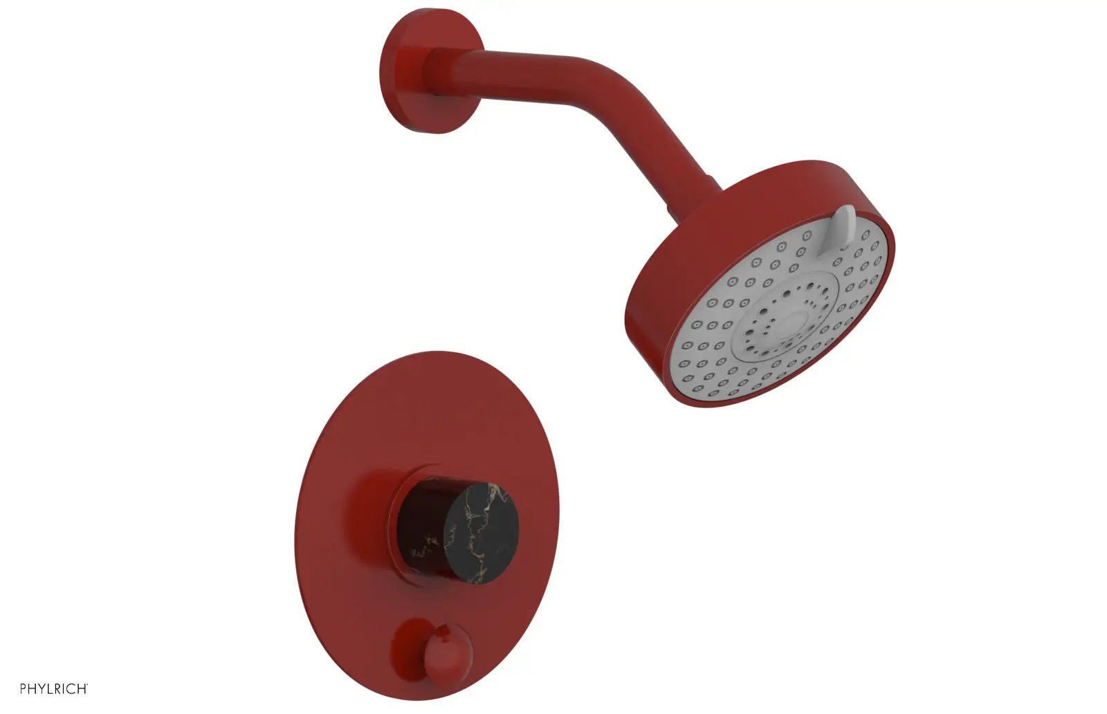 Phylrich BASIC II Pressure Balance Shower and Diverter Set (Less Spout) by Phylrich