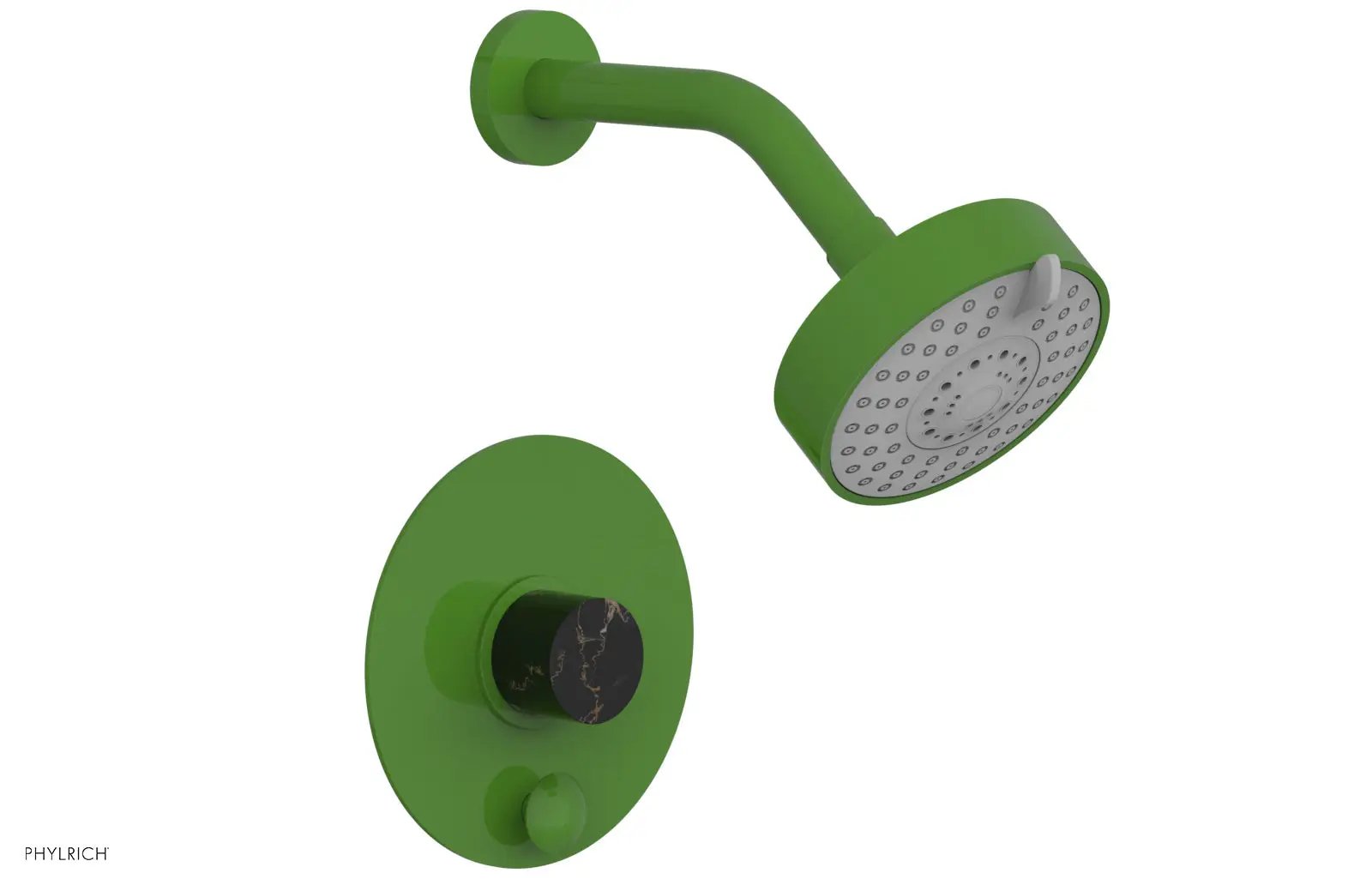 Phylrich BASIC II Pressure Balance Shower and Diverter Set (Less Spout) by Phylrich