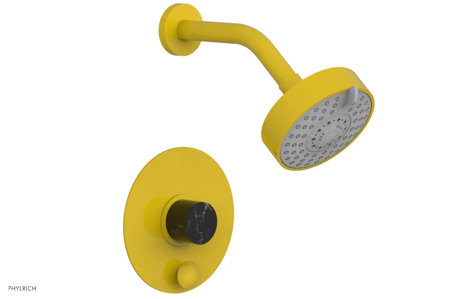 Phylrich BASIC II Pressure Balance Shower and Diverter Set (Less Spout) by Phylrich