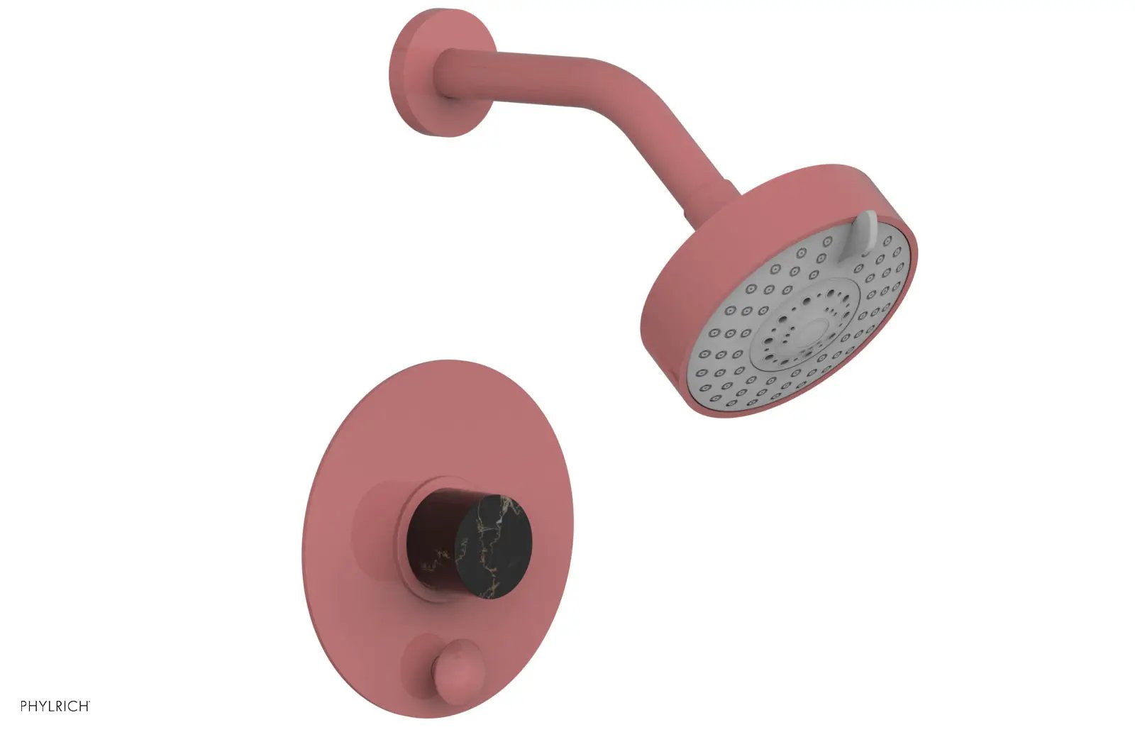 Phylrich BASIC II Pressure Balance Shower and Diverter Set (Less Spout) by Phylrich