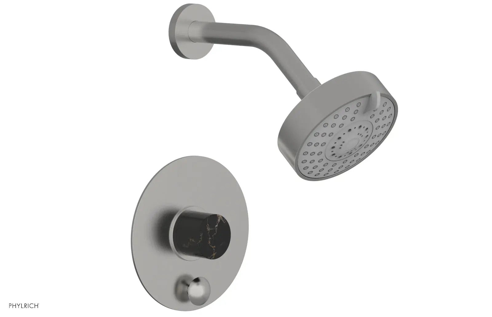 Phylrich BASIC II Pressure Balance Shower and Diverter Set (Less Spout) by Phylrich