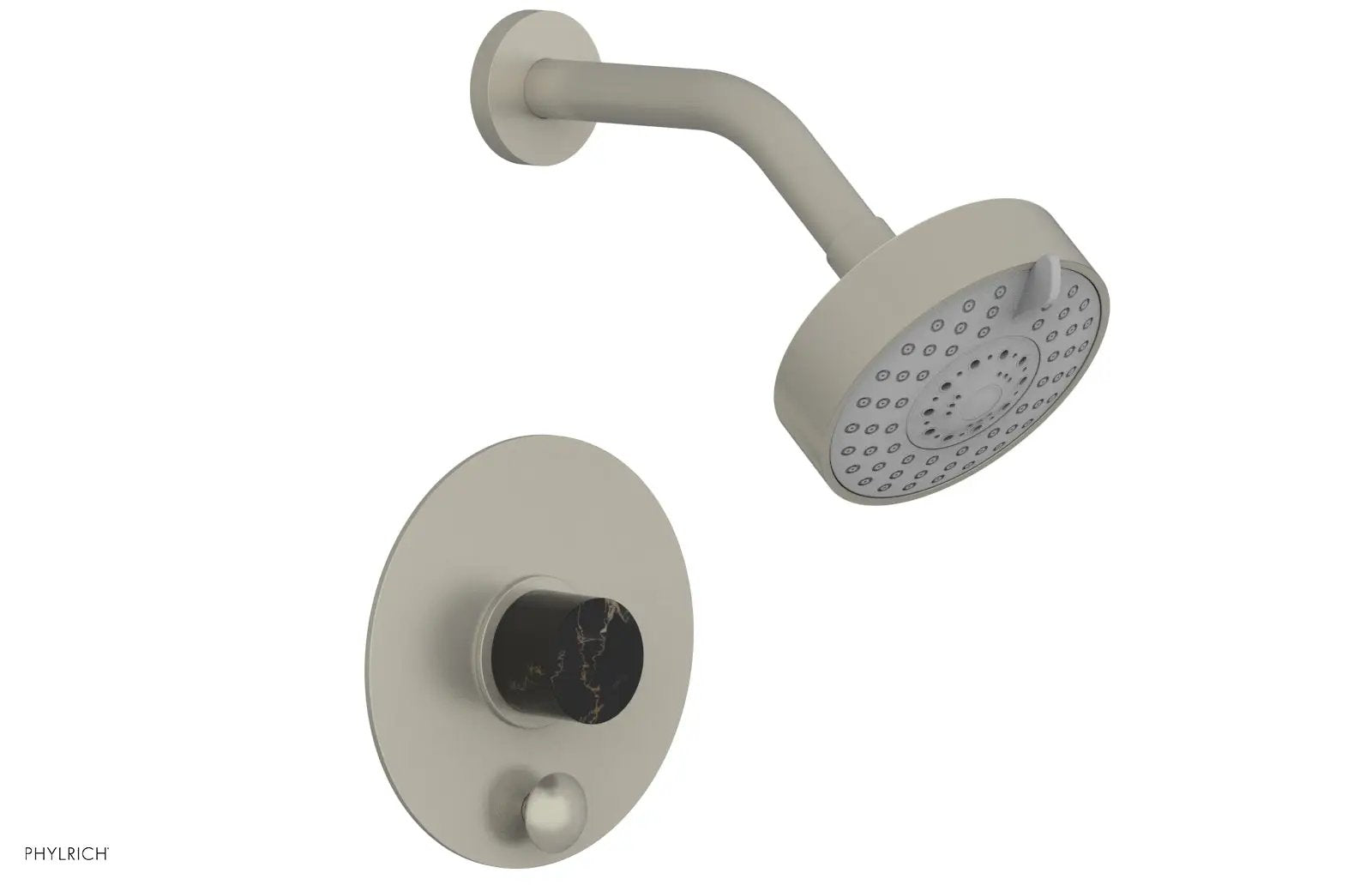 Phylrich BASIC II Pressure Balance Shower and Diverter Set (Less Spout) by Phylrich