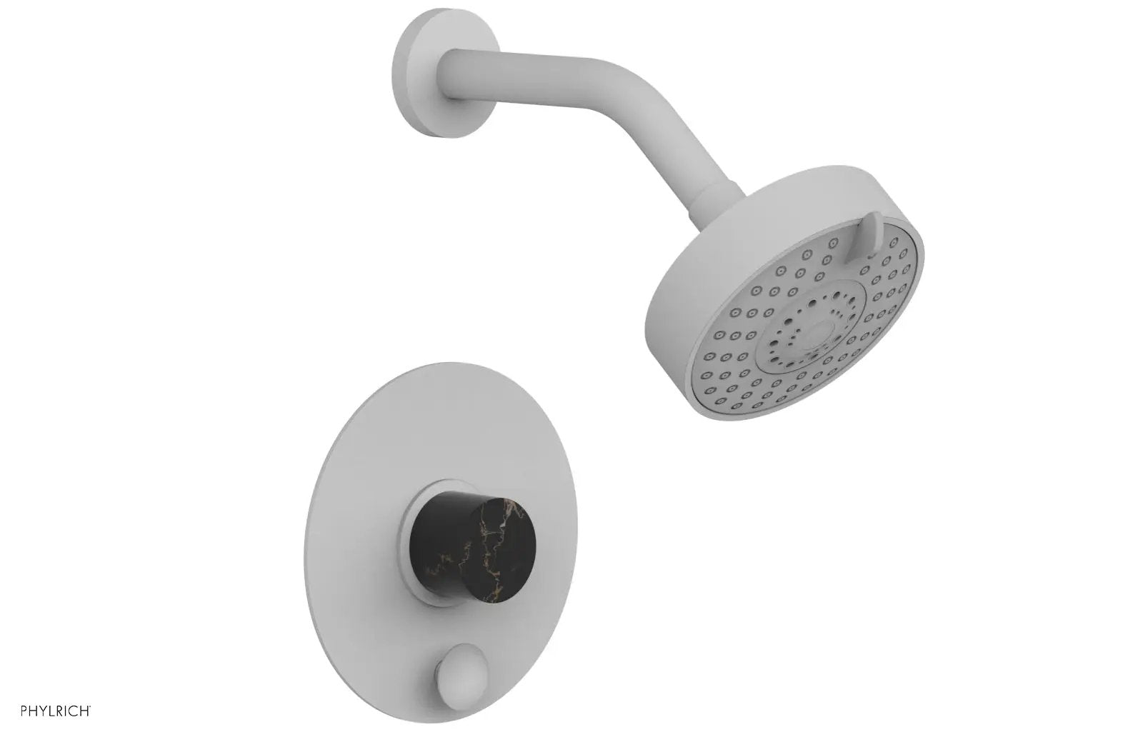 Phylrich BASIC II Pressure Balance Shower and Diverter Set (Less Spout) by Phylrich