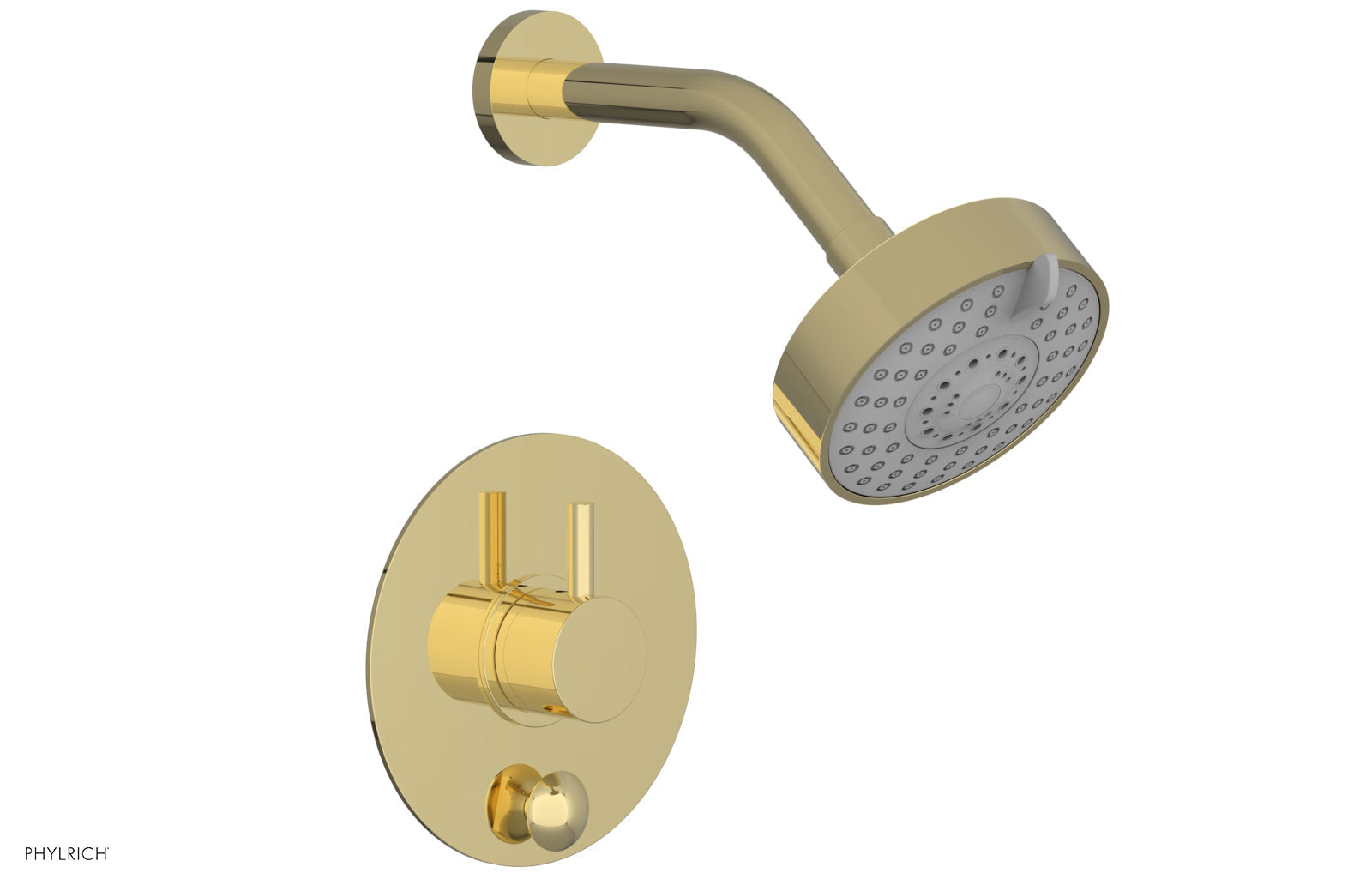 Phylrich BASIC II Pressure Balance Shower and Diverter Set (Less Spout)