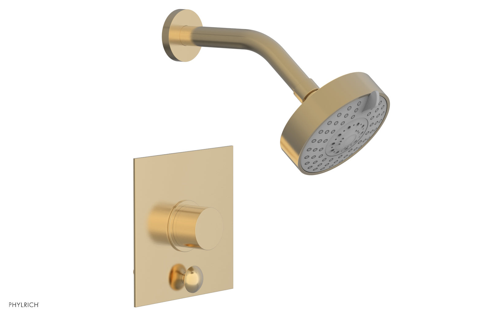 Phylrich BASIC II Pressure Balance Shower and Diverter Set (Less Spout)