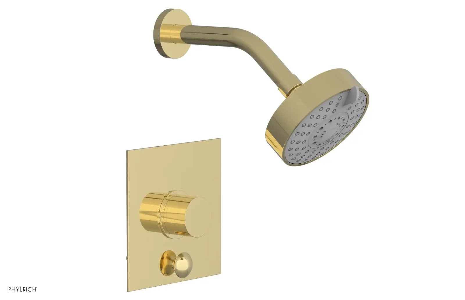 Phylrich BASIC II Pressure Balance Shower and Diverter Set (Less Spout) by Phylrich