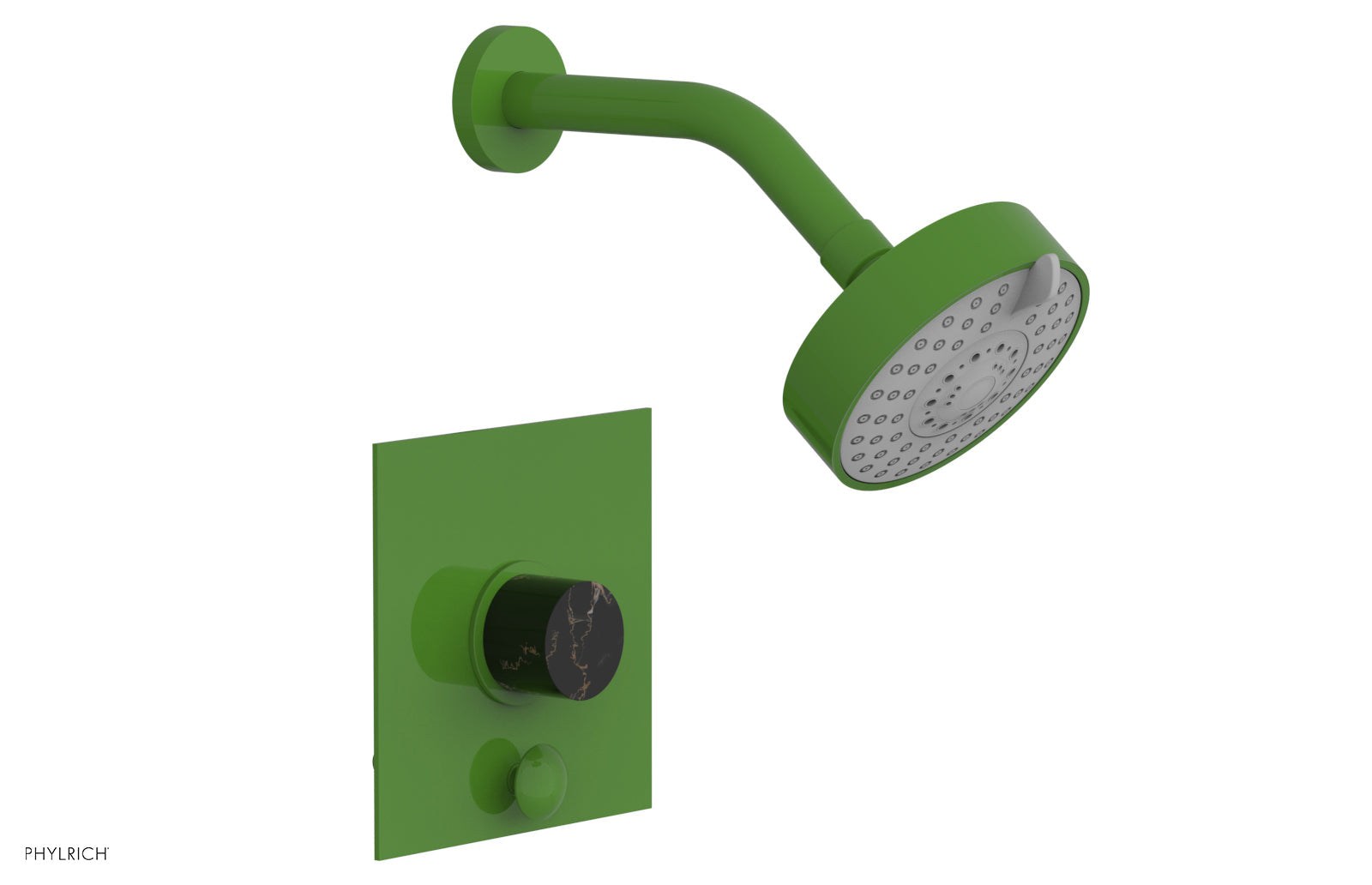 Phylrich BASIC II Pressure Balance Shower and Diverter Set (Less Spout) by Phylrich