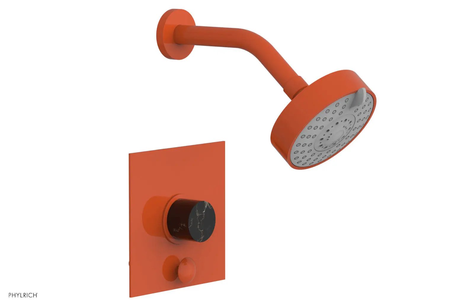 Phylrich BASIC II Pressure Balance Shower and Diverter Set (Less Spout) by Phylrich